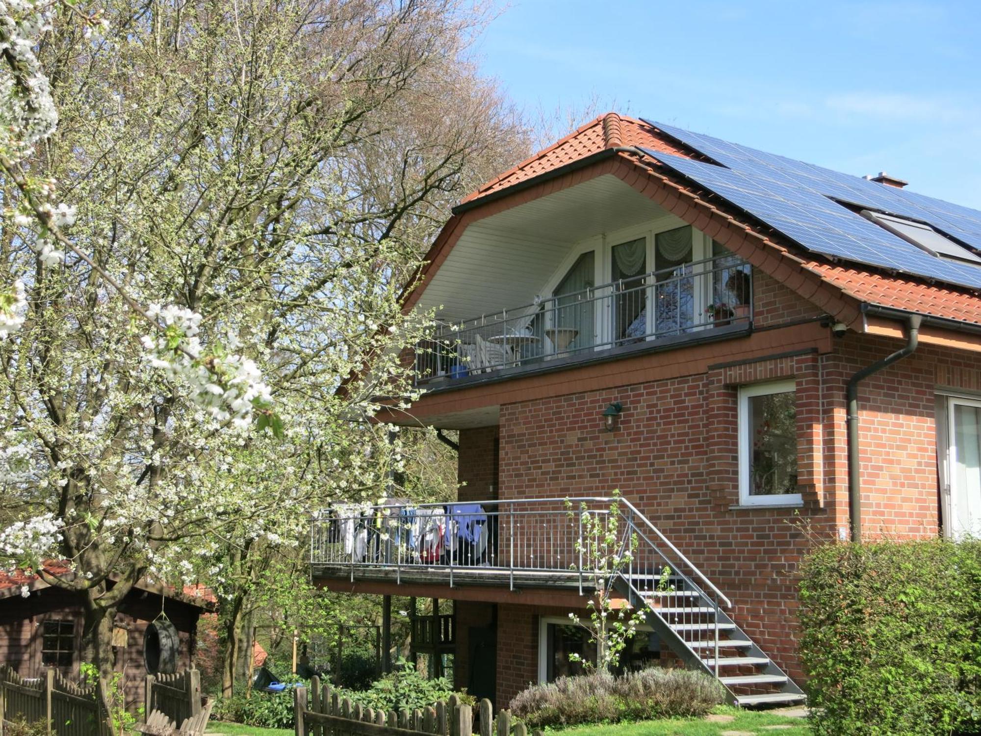 Ferienwohnung Am Teutohang Tecklenburg Bagian luar foto